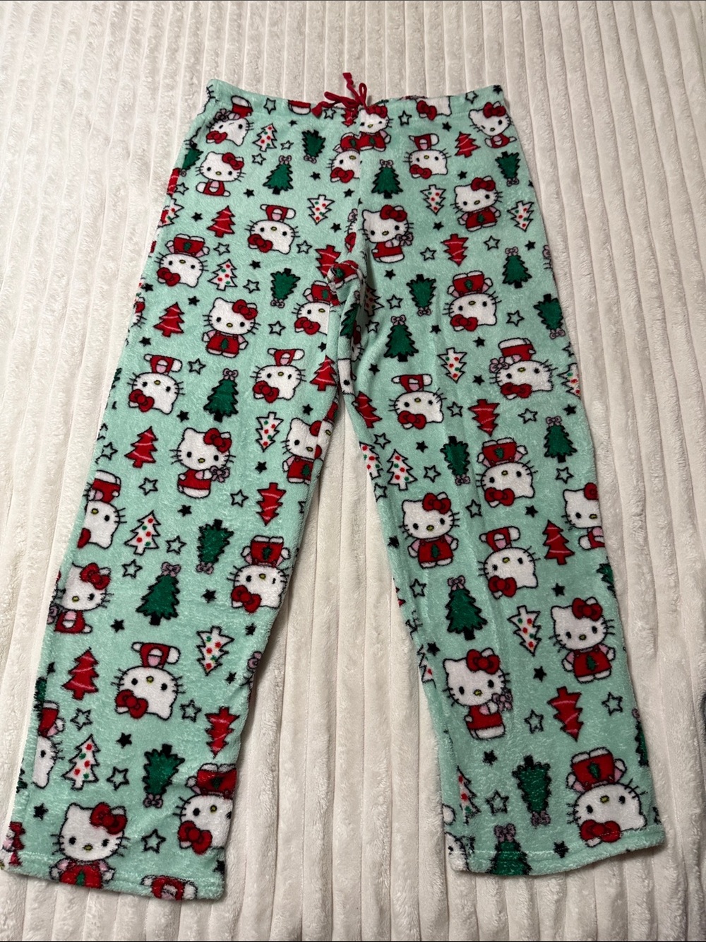 Hello Kitty Christmas Fleece Pajama Pant | Size Large